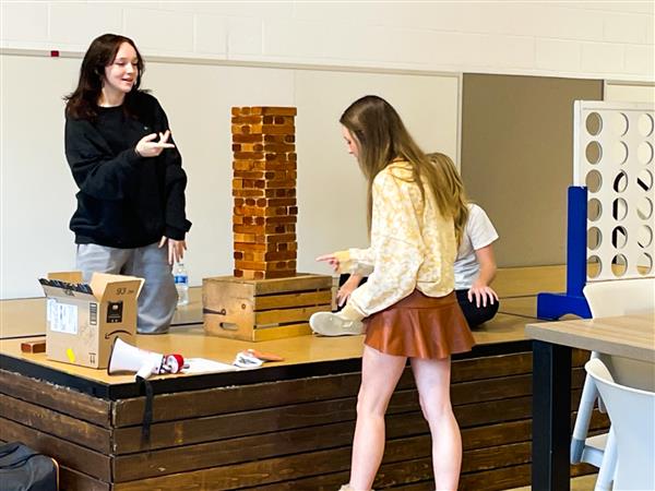 Game night with students